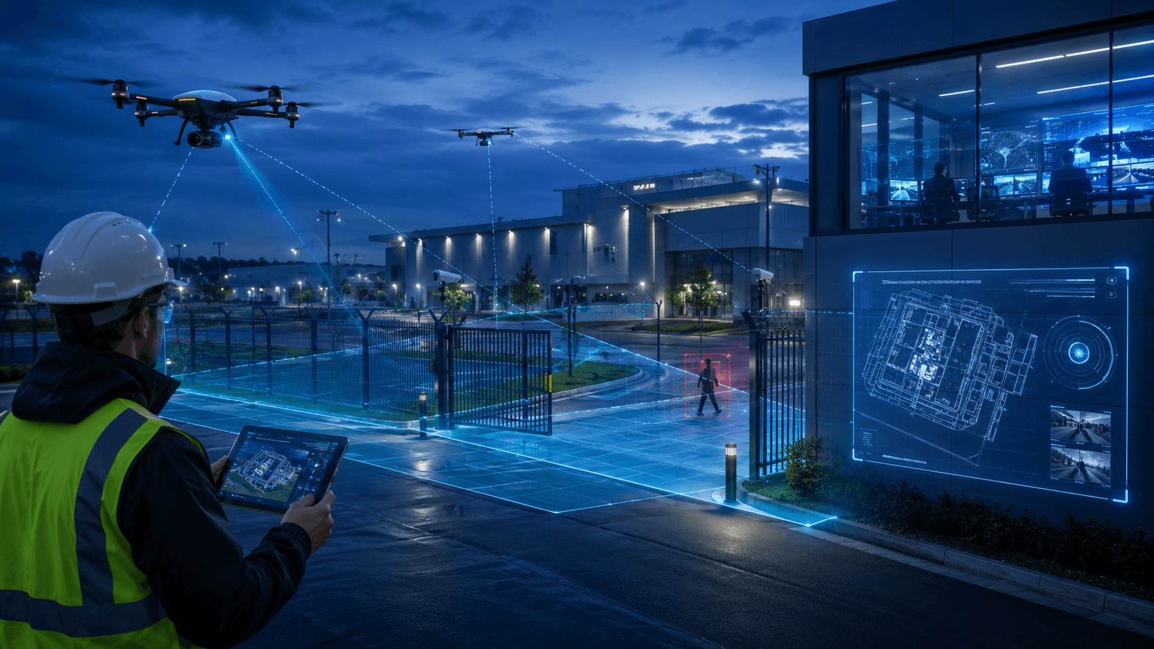 Drone-Based Perimeter Surveillance Validation