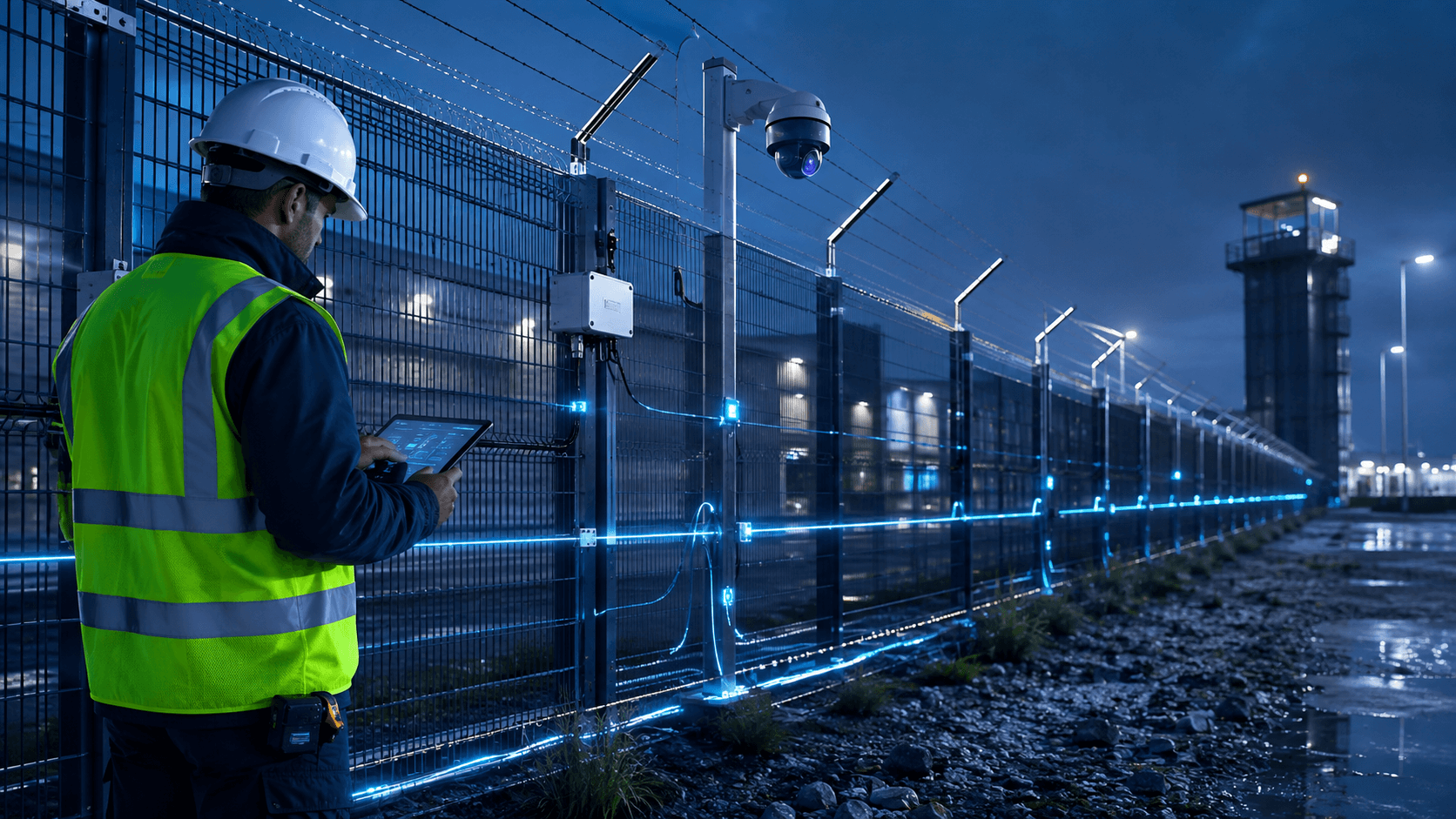 Smart Fiber-Optic Perimeter Inspections