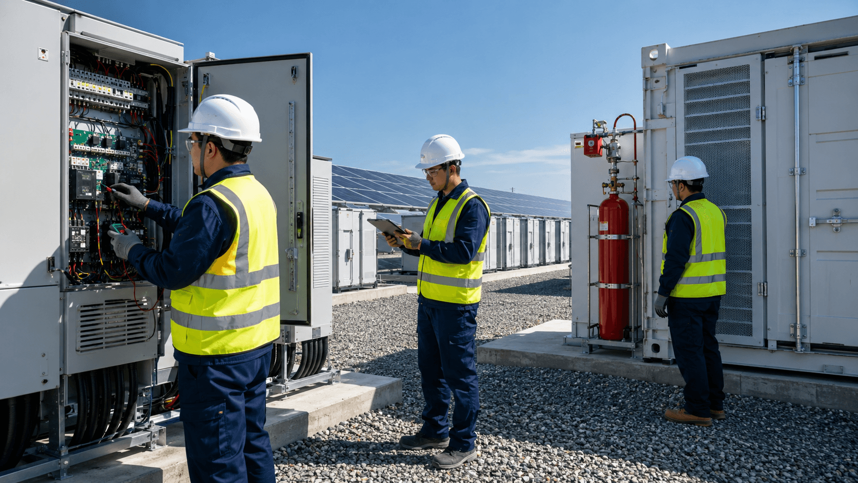 Inverter & Storage System Fire-Safety Audits